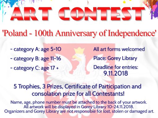 ART CONTEST ‘Poland – 100 years of Independence’