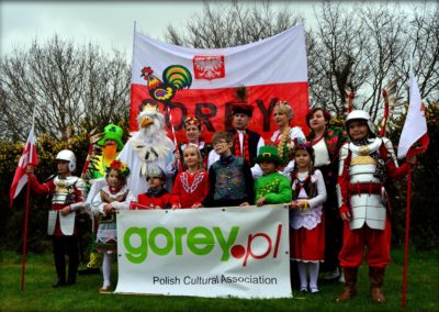 Gorey St Patricks Day Parade 17.03.2017 Polish Team