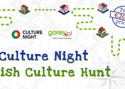 Culture Night 2022. Culture Night Polish Culture Hunt. Find Polish symbol/items hidden in Gorey!!!