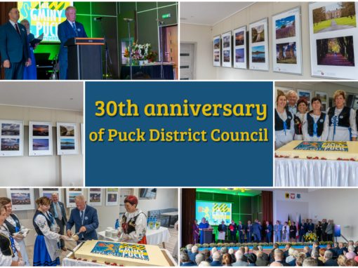 30th anniversary of Puck District Council. Photographs from Gorey and its surroundings are back in Poland.